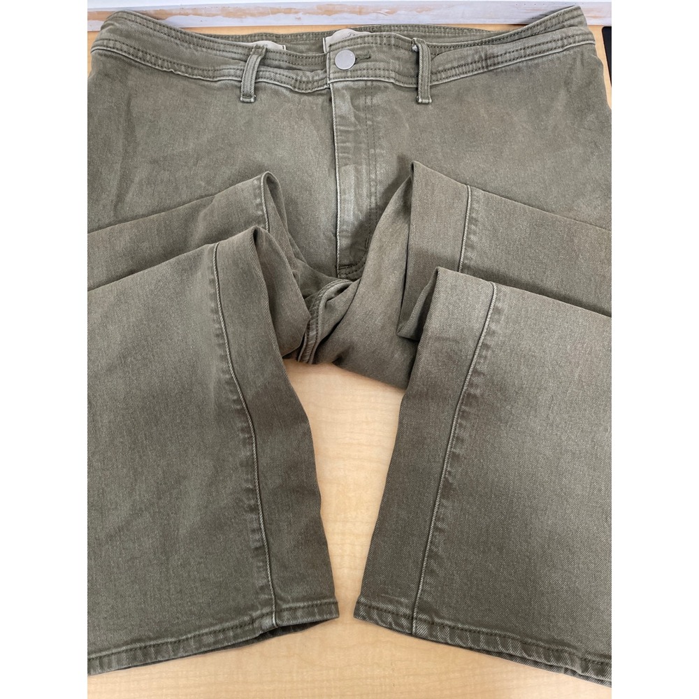 Universal Thread Sailor Wide Leg Pants Olive Green High Rise Size 17